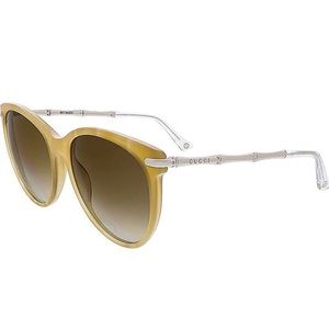 Gucci bamboo cat eye sunglasses - new with case